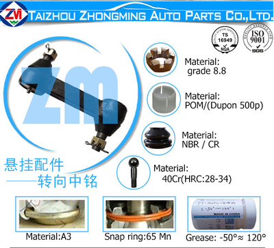 中铭汽车配件——高品质雪佛兰K6096T转向从动臂，可靠信赖之选